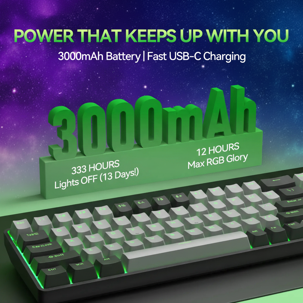 TMKB T68 - Wireless Mechanical Keyboard