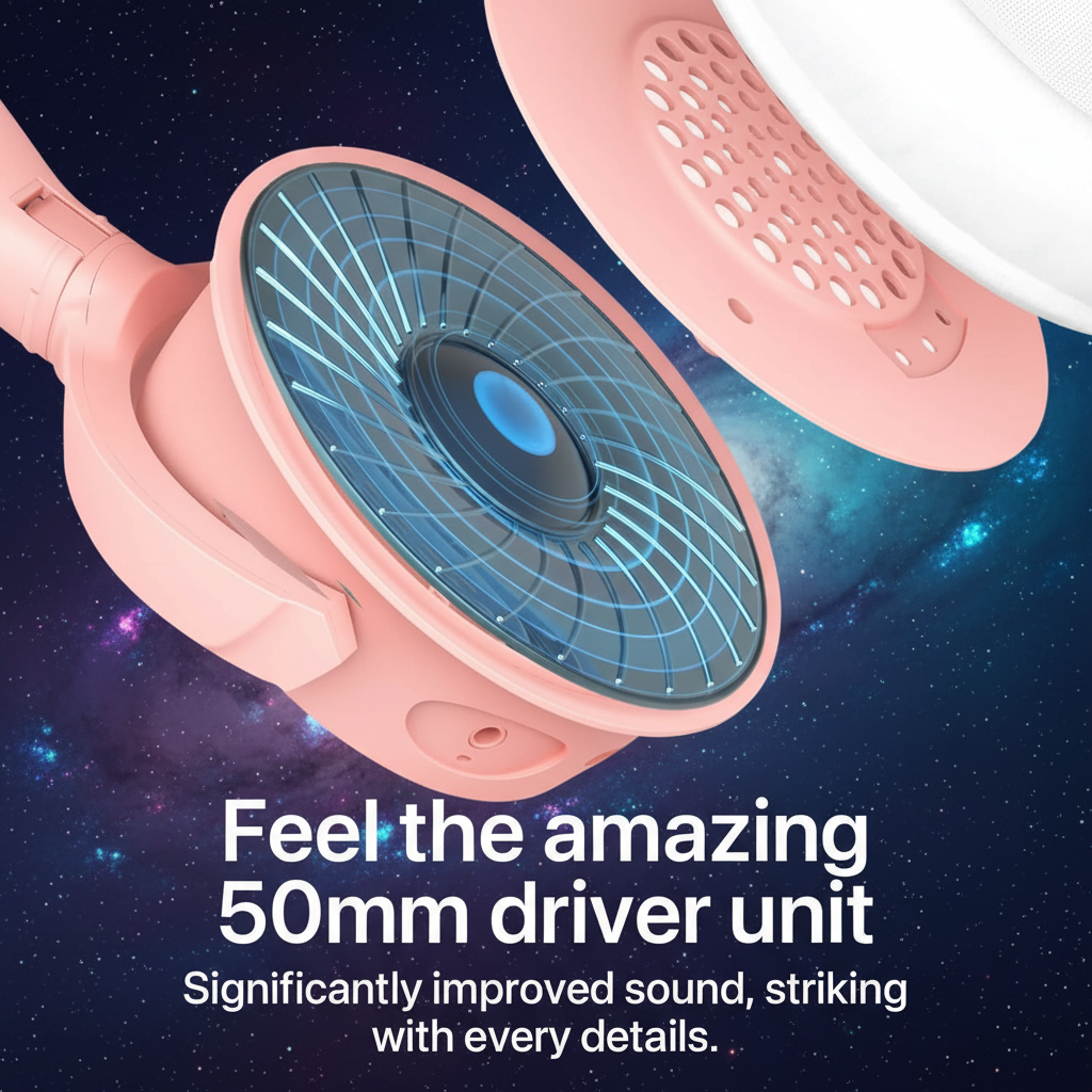 Cat Ear — Wireless & Wired Gaming Headset