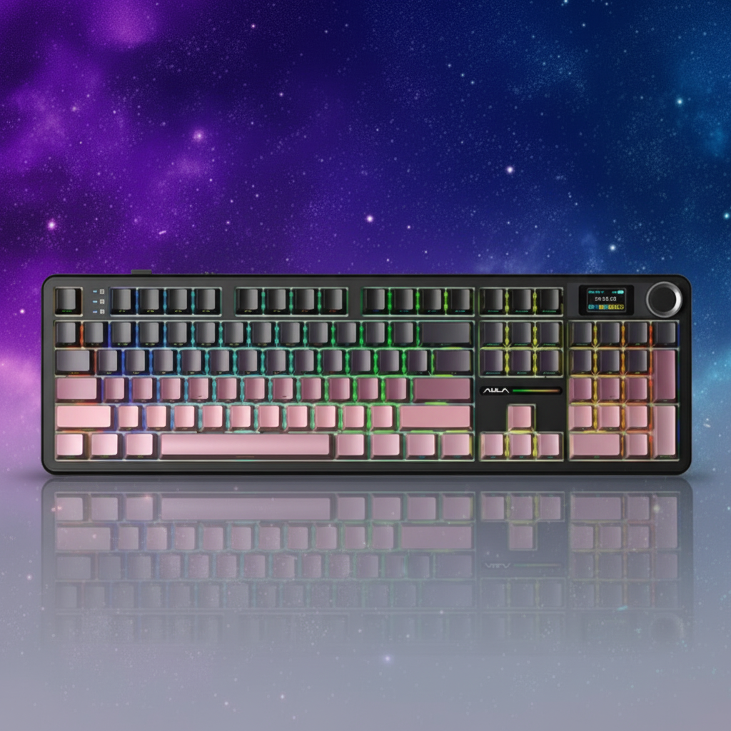 F108 PRO - Full-Size Wireless Mechanical Keyboard