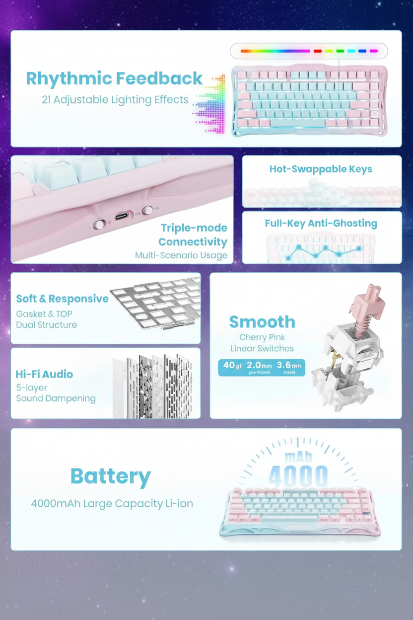 K1 Lite - Wireless Keyboard