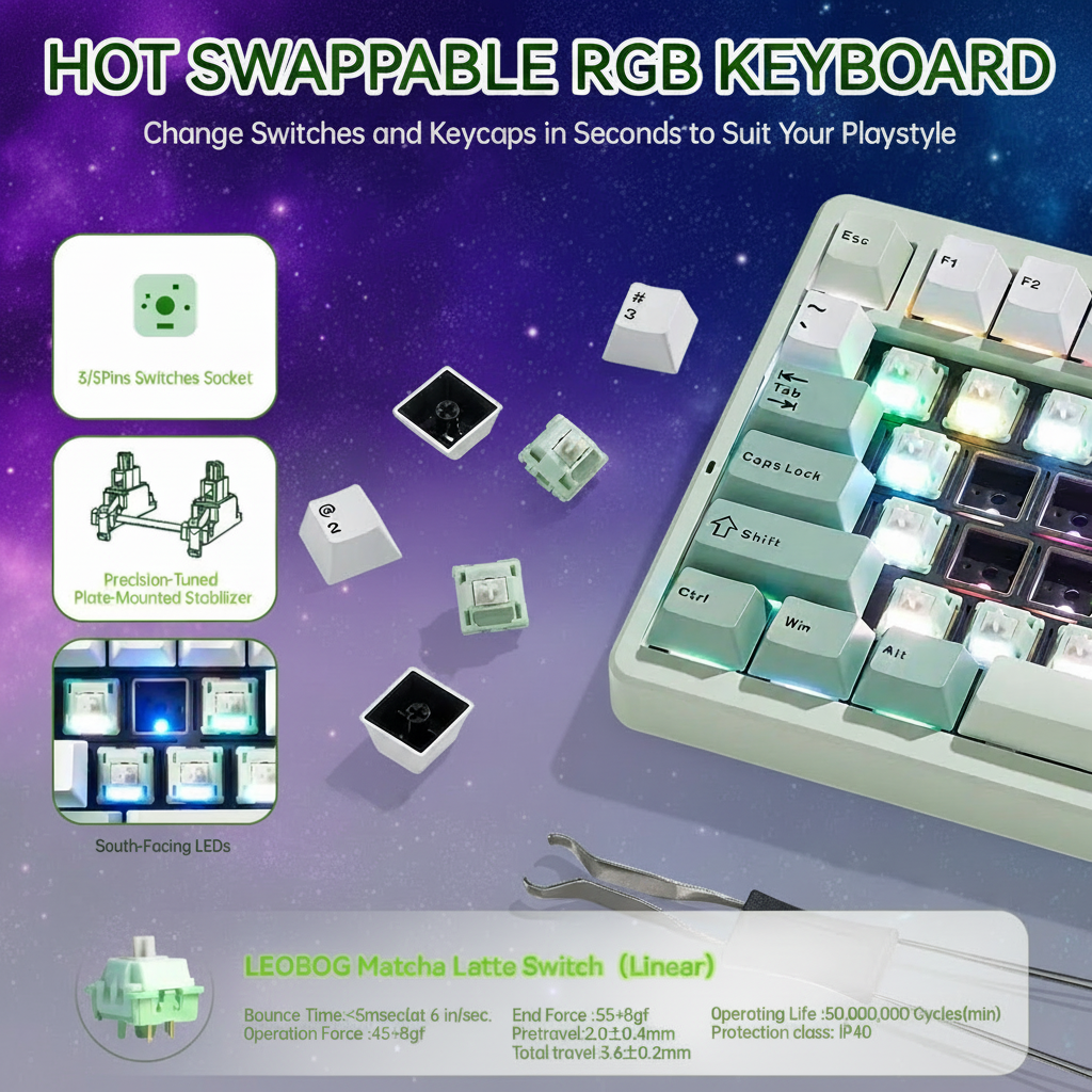Nova 75 - Wireless Mechanical Keyboard