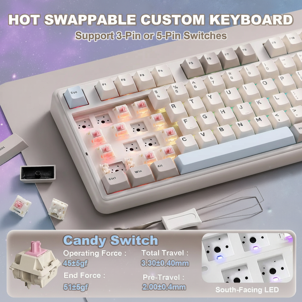 B98 Pro - Wireless Mechanical Keyboard