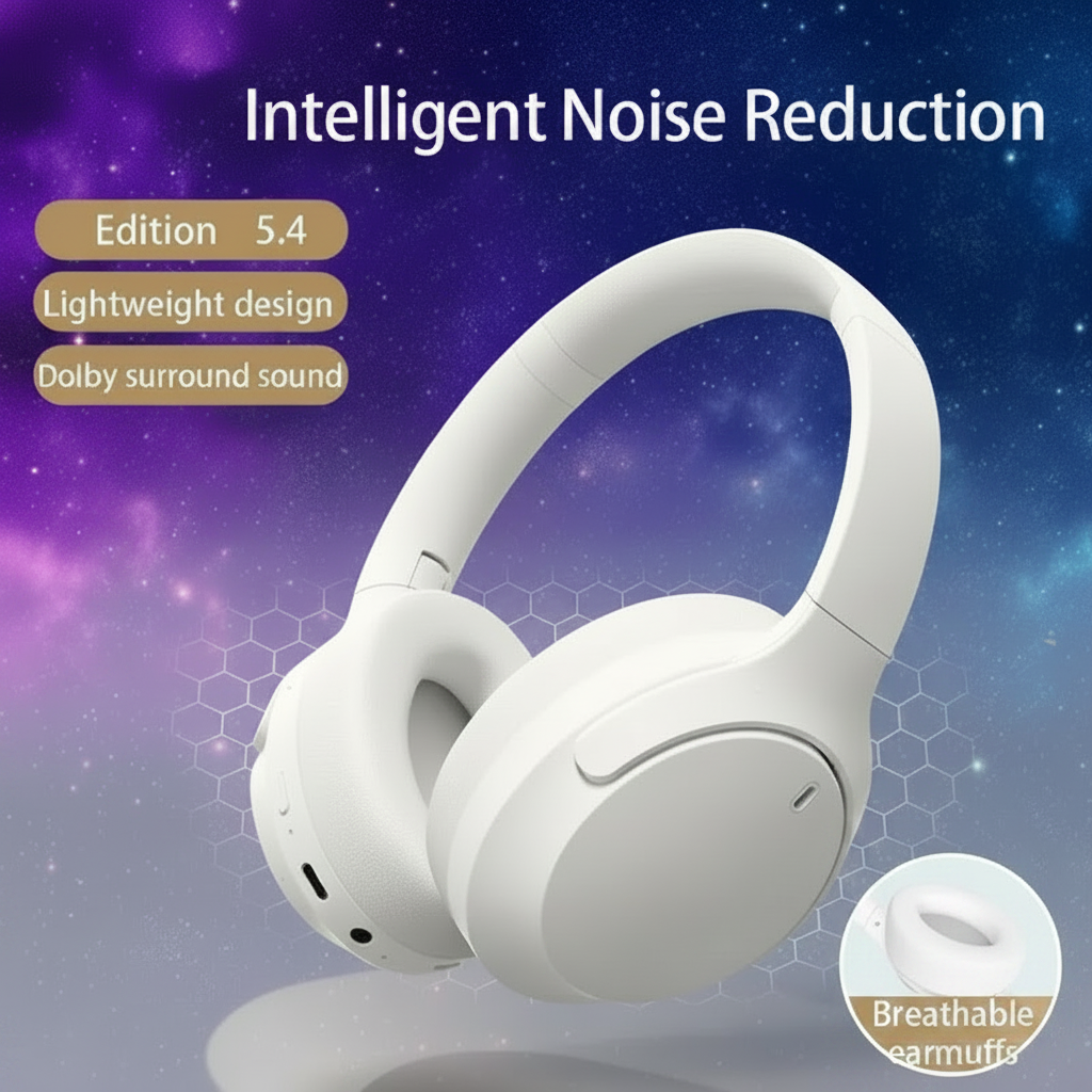 IPX5 - Noise Cancelling Wireless Headset