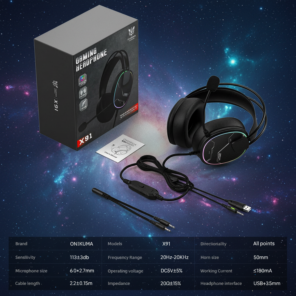 X91 - Wired Gaming Headset