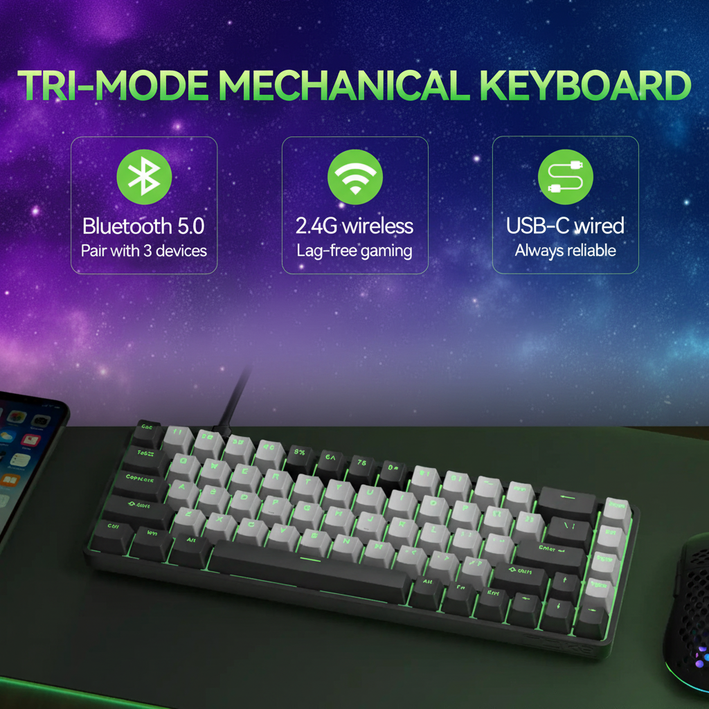 TMKB T68 - Wireless Mechanical Keyboard