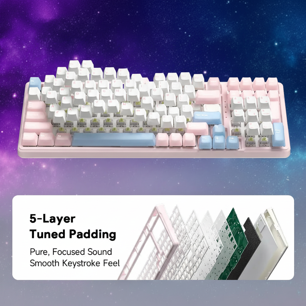 K99 Pro - Full-Size Wireless Mechanical Keyboard