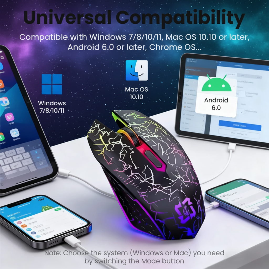 5.2 Dual-Mode - Wireless Mouse