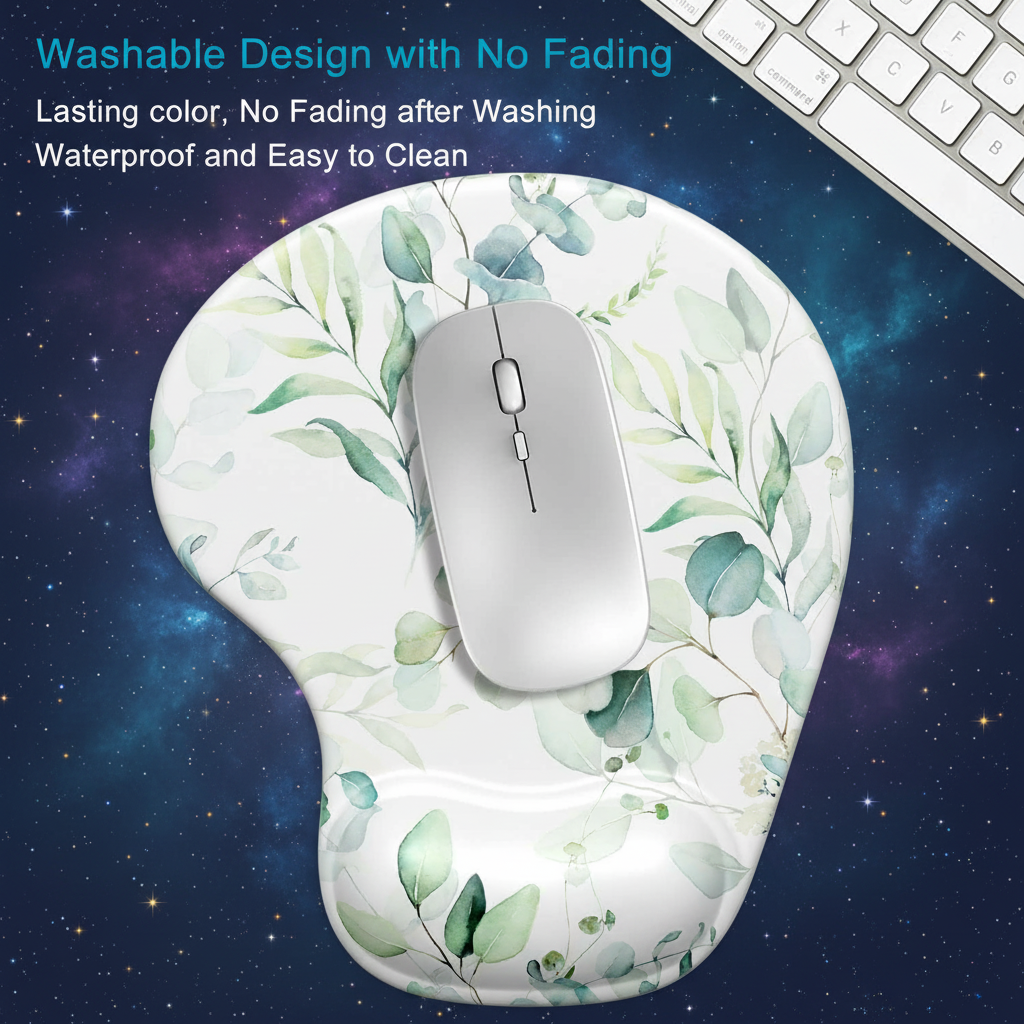Leaves & Branches - Ergonomic Mouse Pad