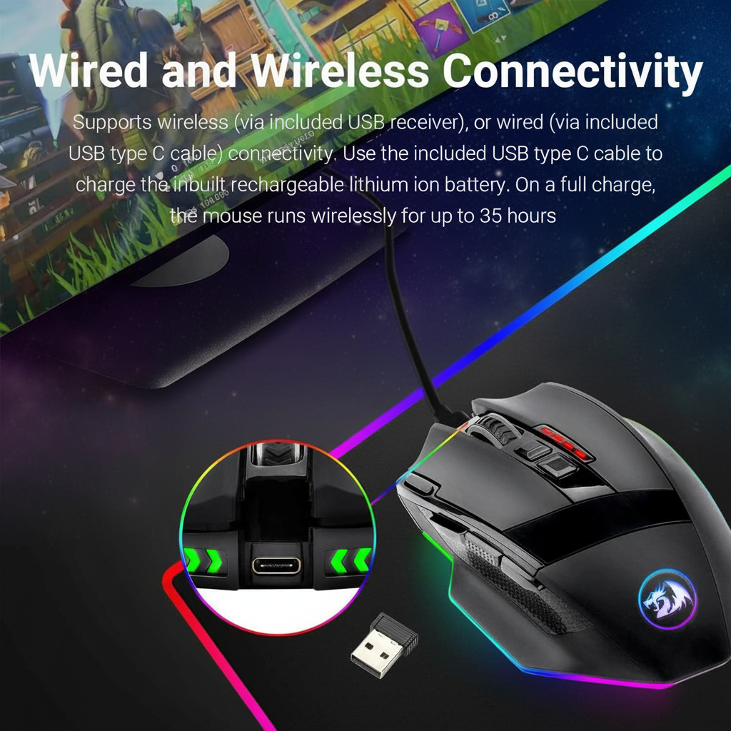 M801 - Wireless Gaming Mouse